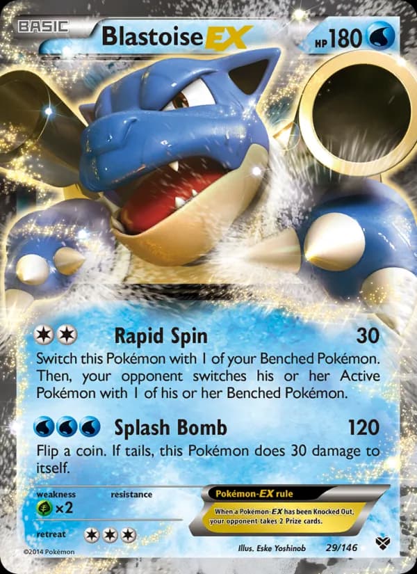 Blastoise EX — изображение карты