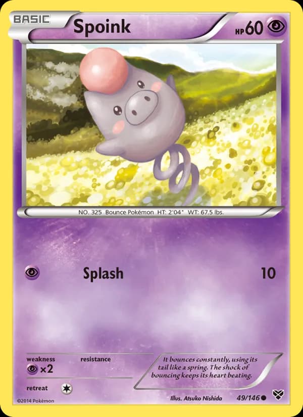 Spoink — изображение карты