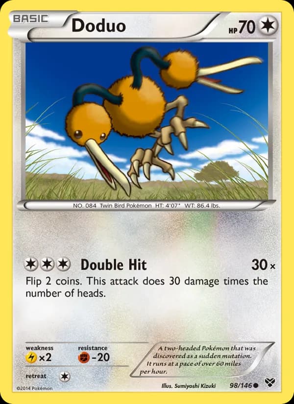 Doduo — изображение карты