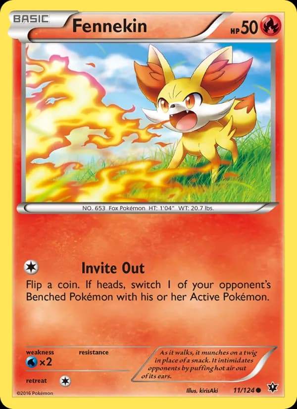 Fennekin — изображение карты