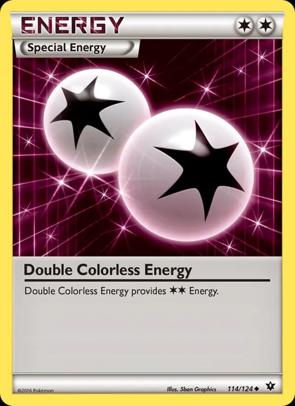Double Colorless Energy — изображение карты