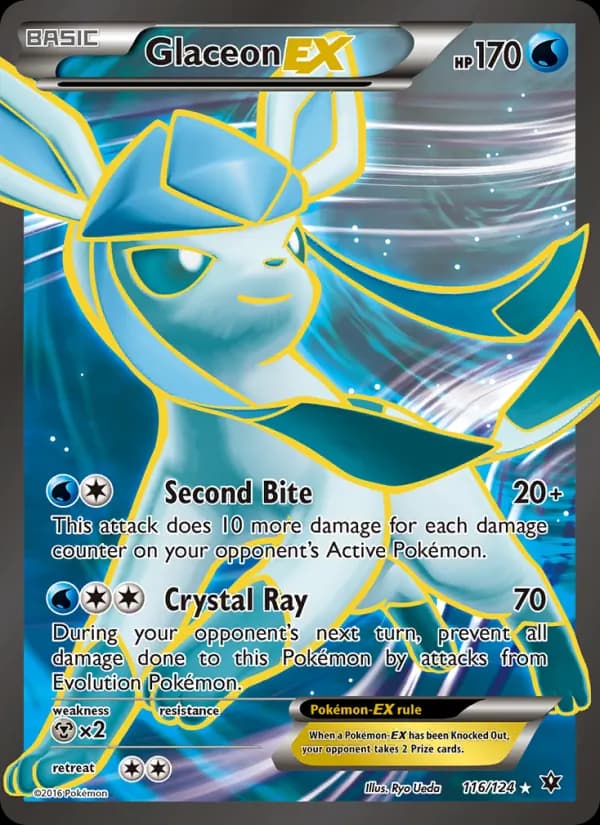 Glaceon EX — изображение карты