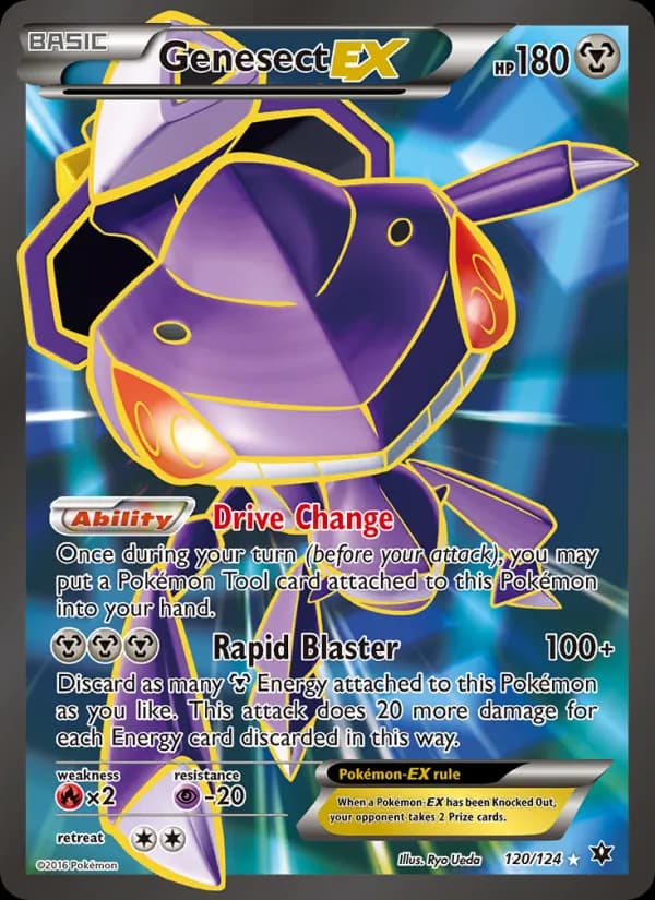 Genesect EX — изображение карты