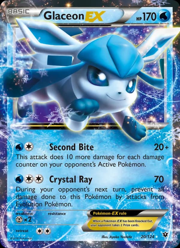 Glaceon EX — изображение карты