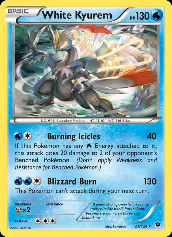White Kyurem — изображение карты