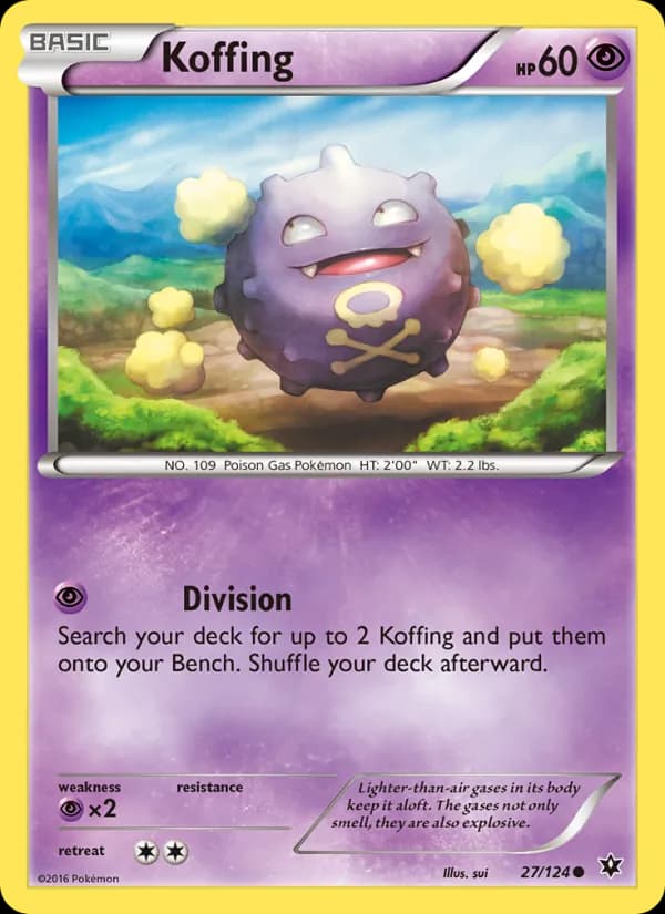 Koffing — изображение карты