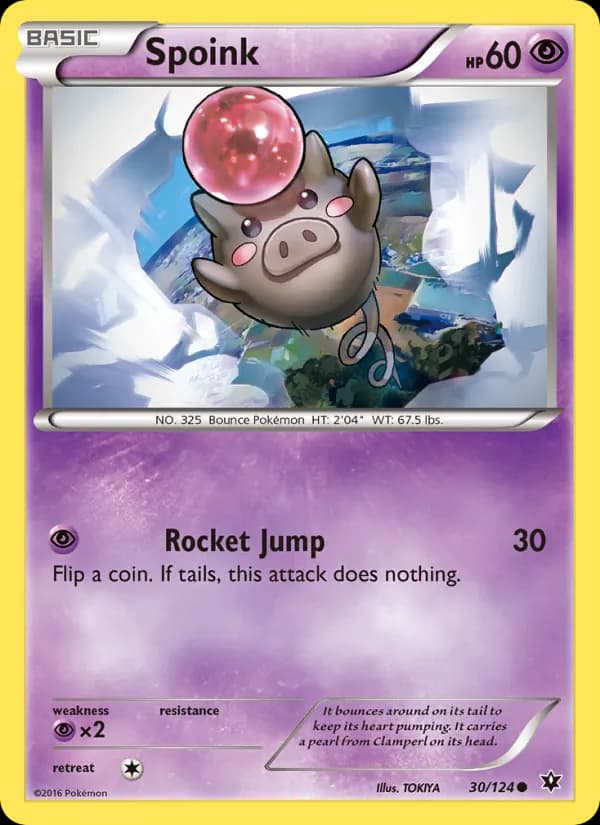 Spoink — изображение карты