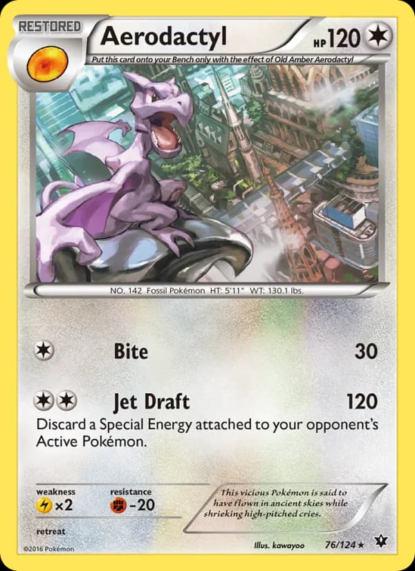 Aerodactyl — изображение карты
