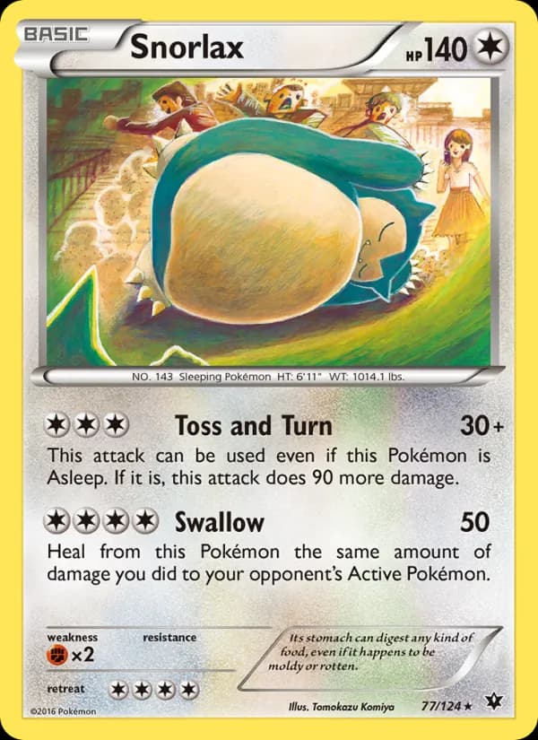 Snorlax — изображение карты