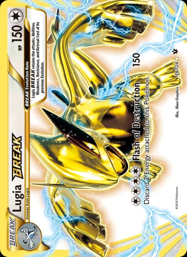Lugia BREAK — изображение карты