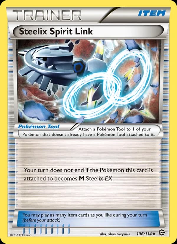 Steelix Spirit Link — изображение карты