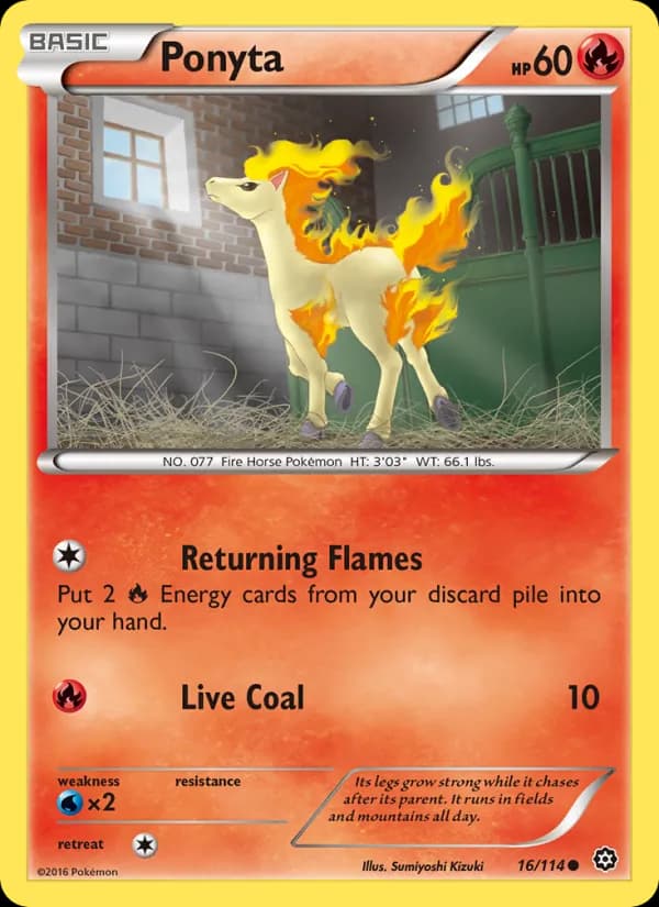 Ponyta — изображение карты