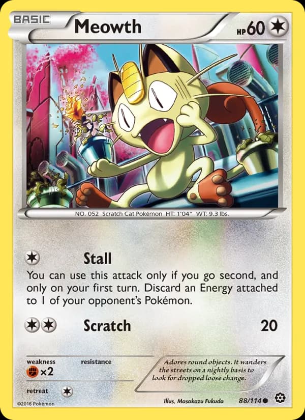 Meowth — изображение карты