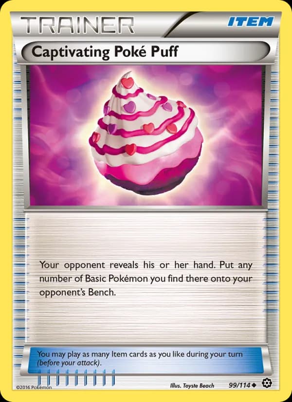 Captivating Poké Puff — изображение карты