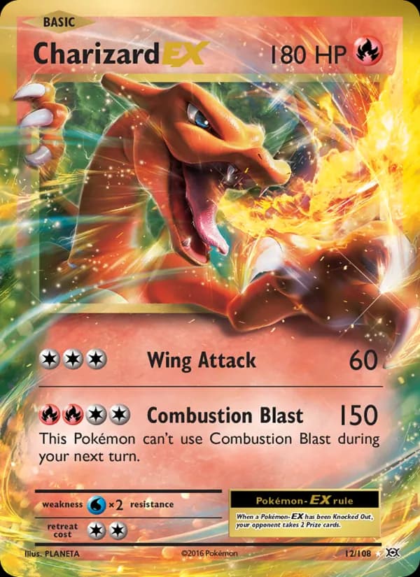 Charizard EX — изображение карты