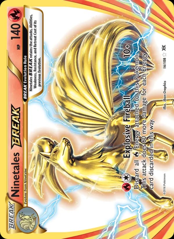 Ninetales BREAK — изображение карты