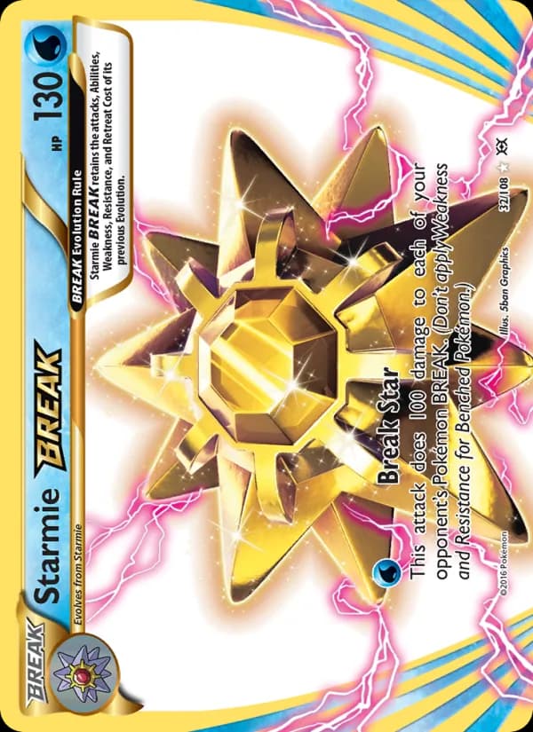 Starmie BREAK — изображение карты