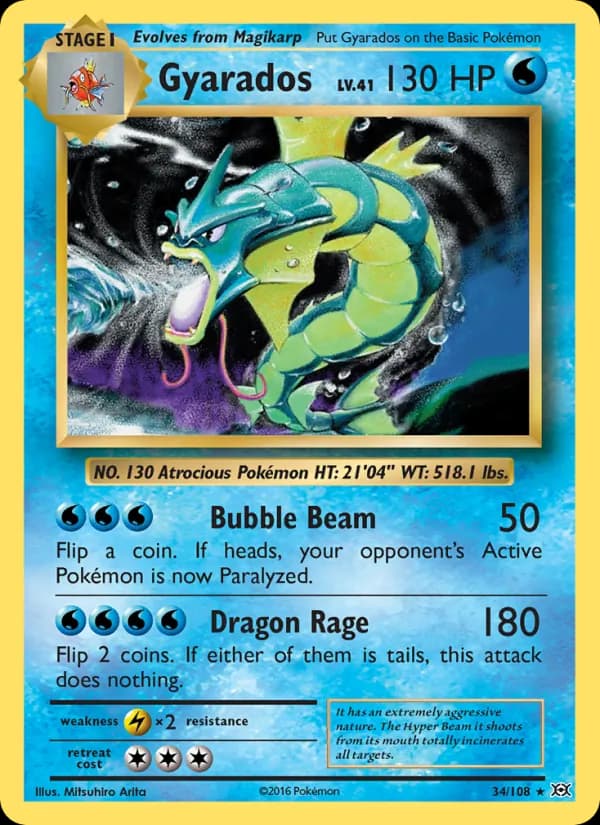 Gyarados — изображение карты