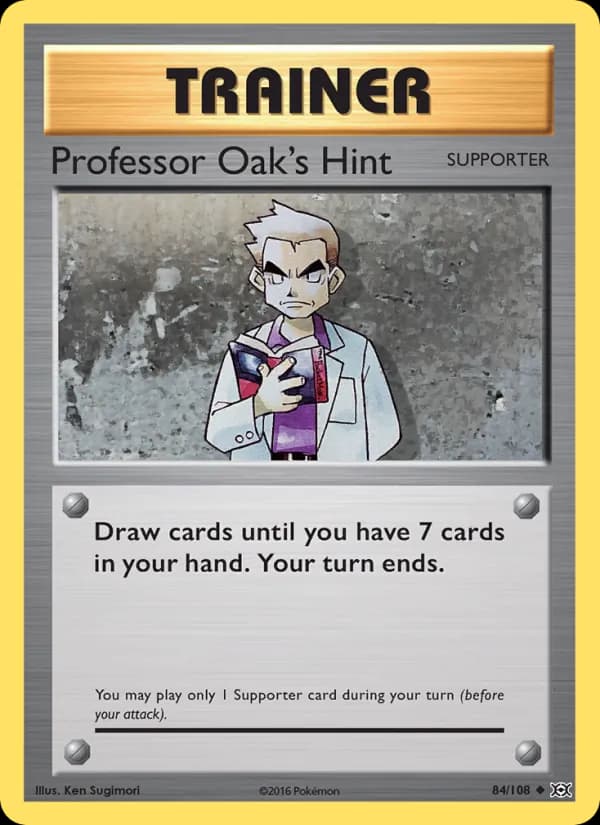 Professor Oak's Hint — изображение карты