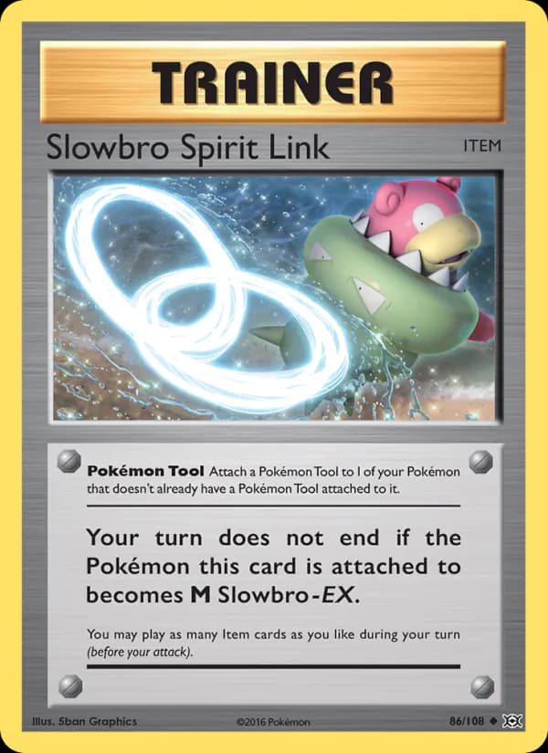 Slowbro Spirit Link — изображение карты