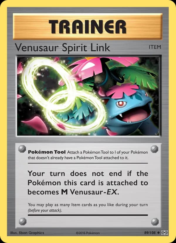 Venusaur Spirit Link — изображение карты