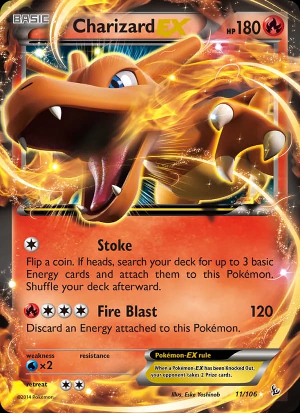 Charizard EX — изображение карты