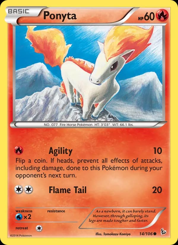 Ponyta — изображение карты