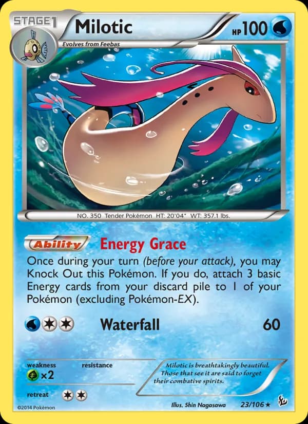 Milotic — изображение карты