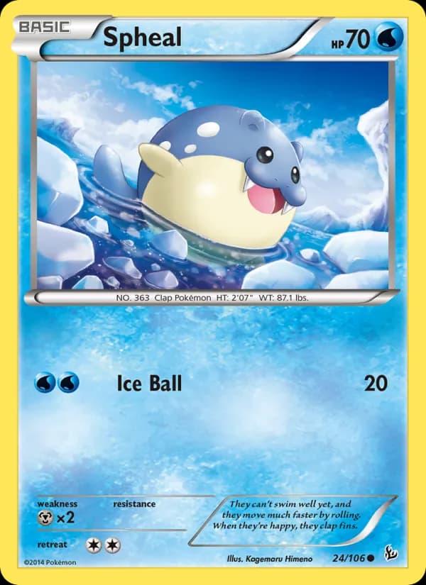 Spheal — изображение карты