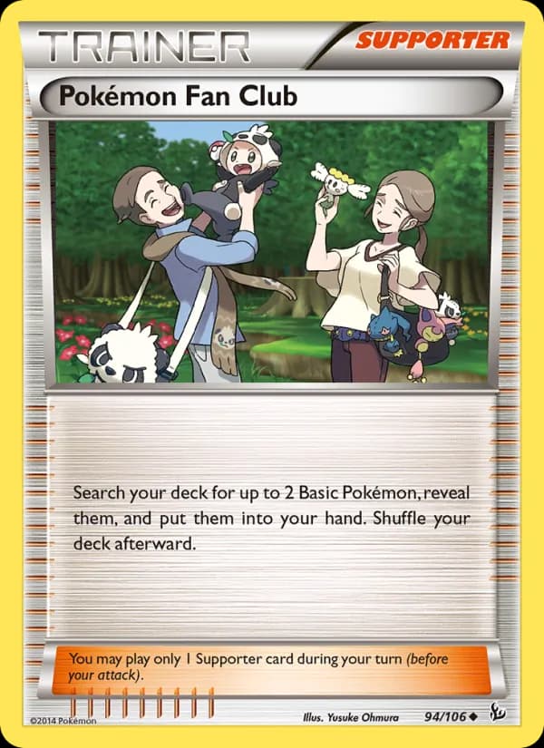Pokémon Fan Club — изображение карты