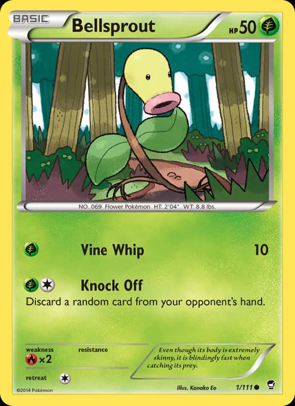 Bellsprout — изображение карты