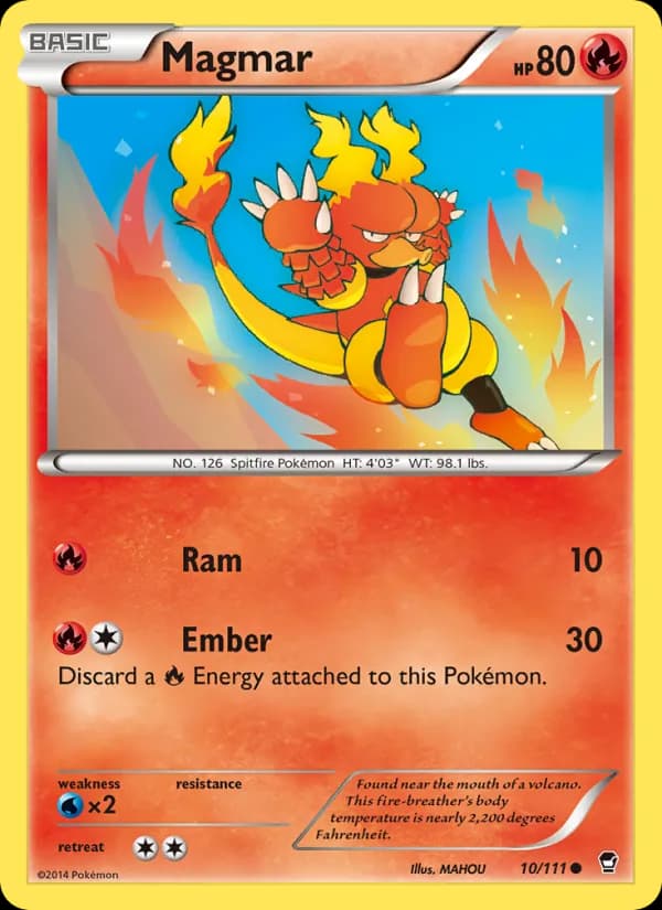 Magmar — изображение карты