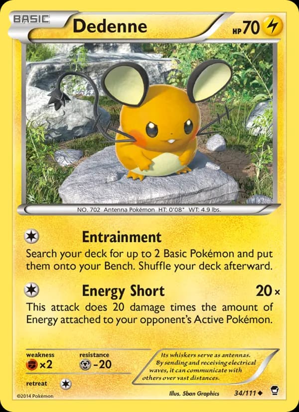 Dedenne — изображение карты