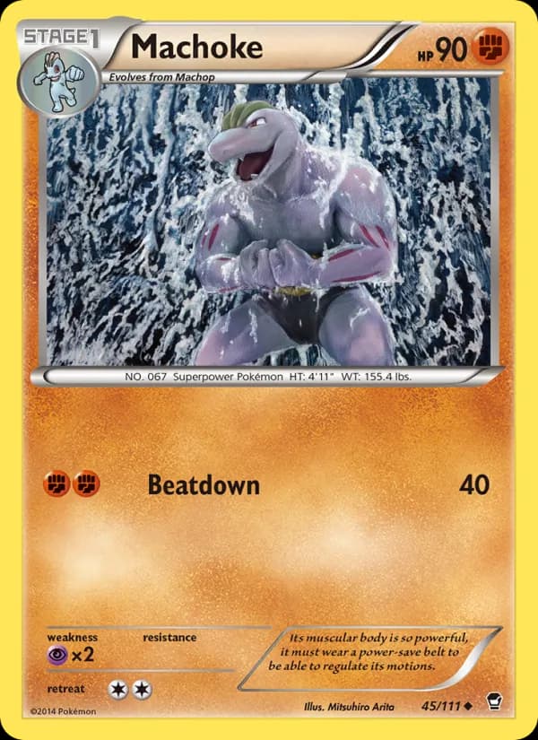 Machoke — изображение карты