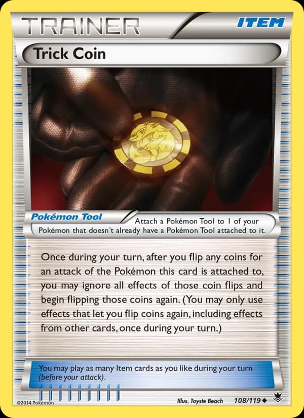 Trick Coin — изображение карты