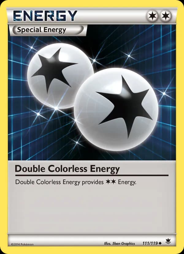Double Colorless Energy — изображение карты
