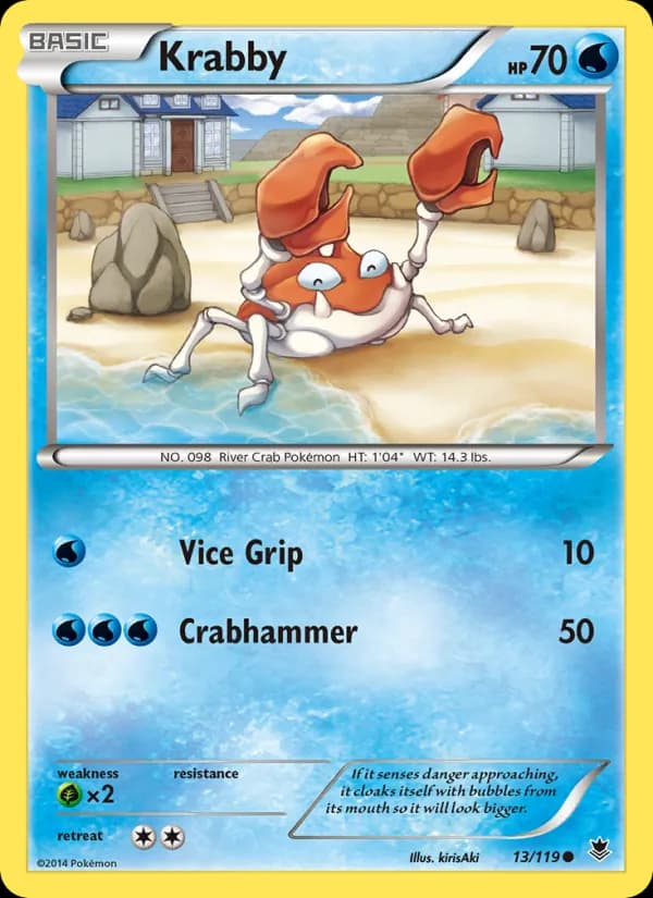 Krabby — изображение карты