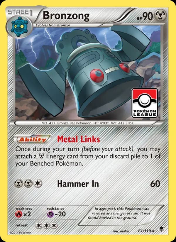 Bronzong — изображение карты