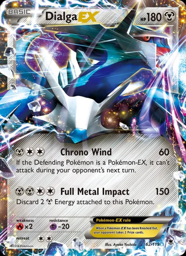 Dialga EX — изображение карты