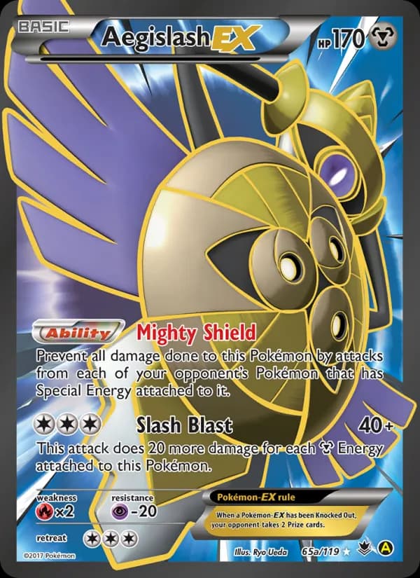 Aegislash EX — изображение карты