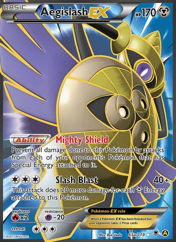 Aegislash EX — изображение карты