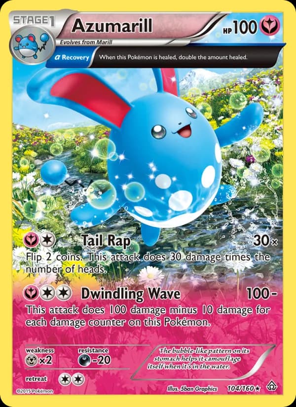 Azumarill — изображение карты