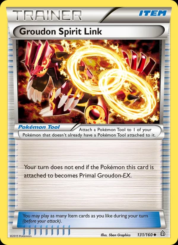 Groudon Spirit Link — изображение карты