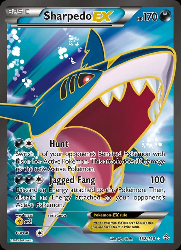 Sharpedo EX — изображение карты