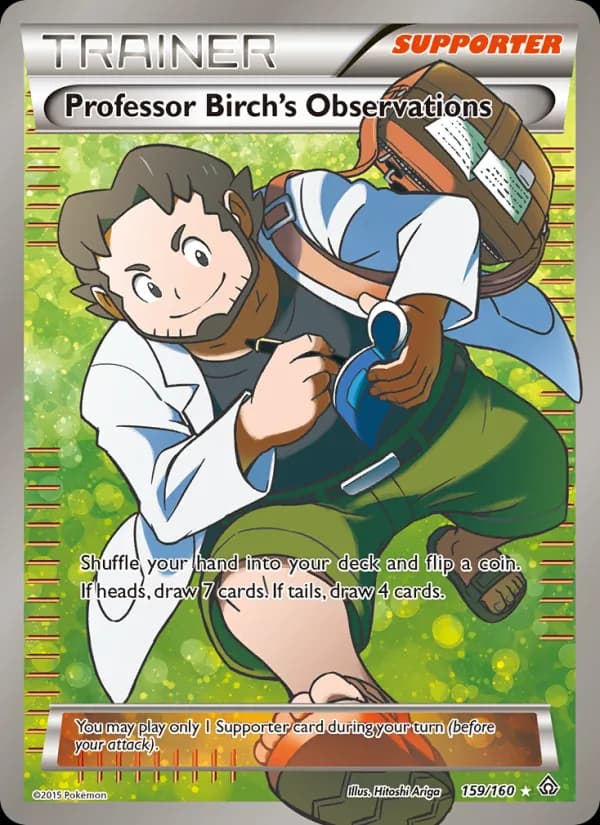 Professor Birch's Observations — изображение карты