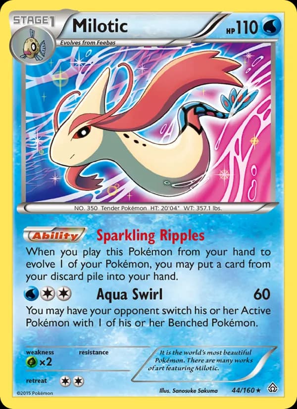Milotic — изображение карты