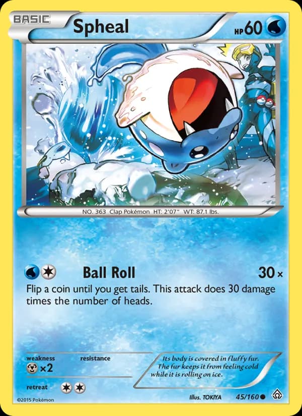 Spheal — изображение карты