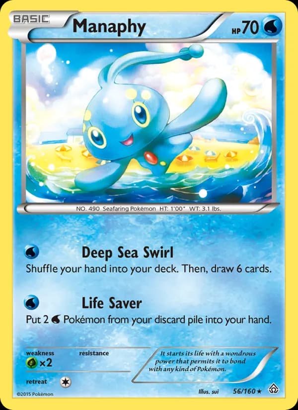 Manaphy — изображение карты