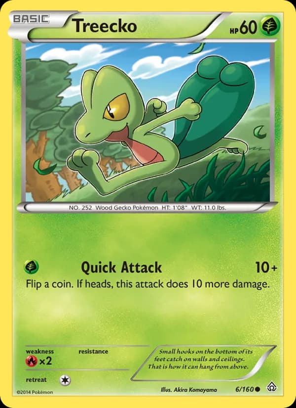 Treecko — изображение карты