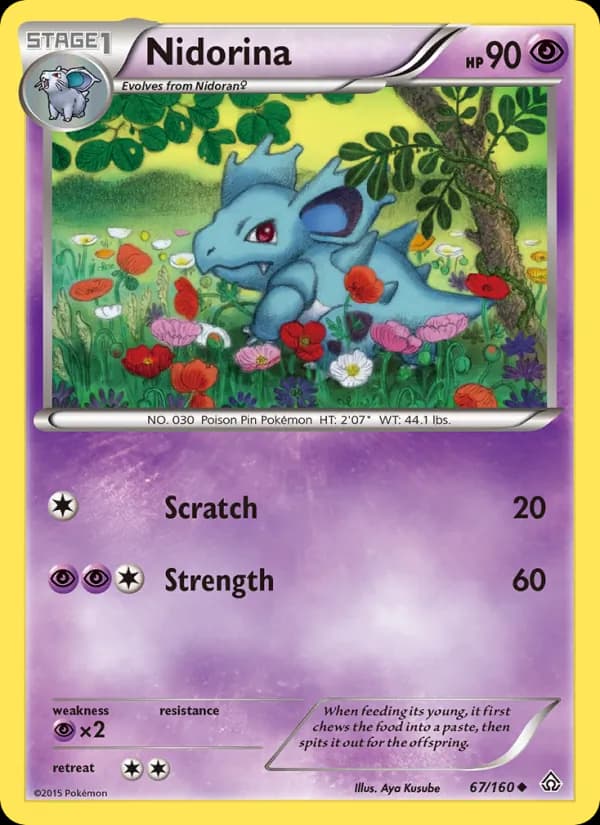 Nidorina — изображение карты